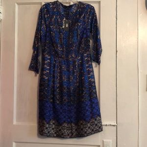 Tibi cobweb lace dress